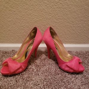 Touch of Nina hot pink heels